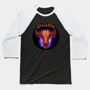 Satanic Goat Baseball T-Shirt